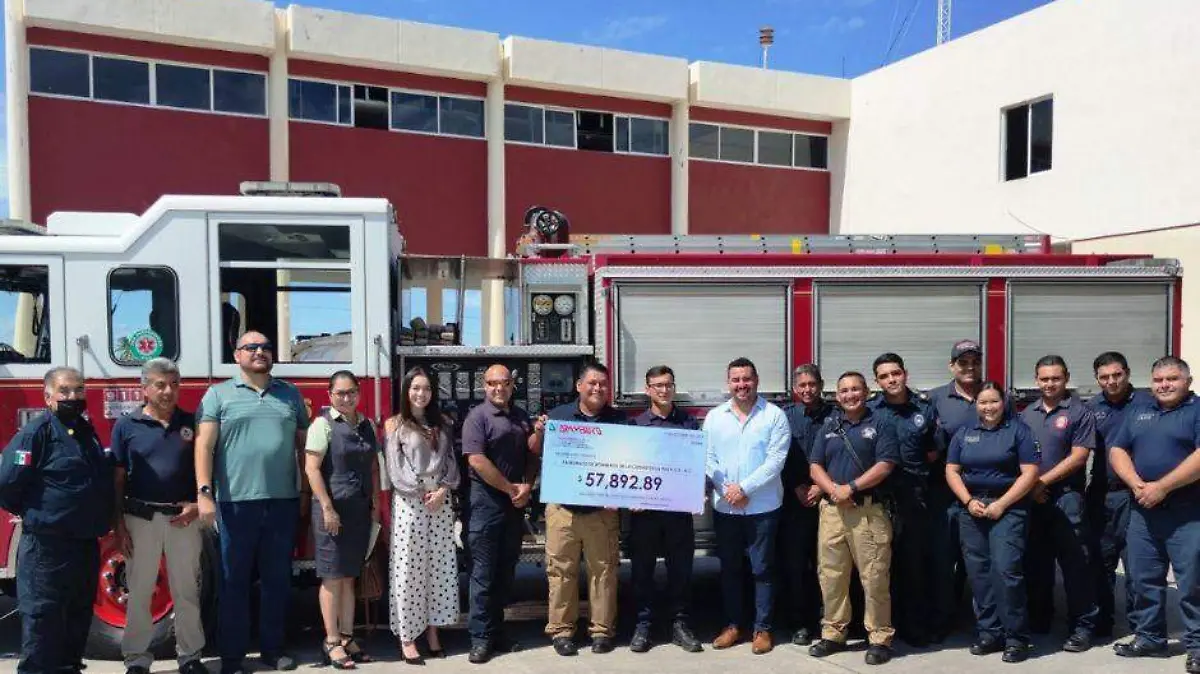 Donativo Bomberos 